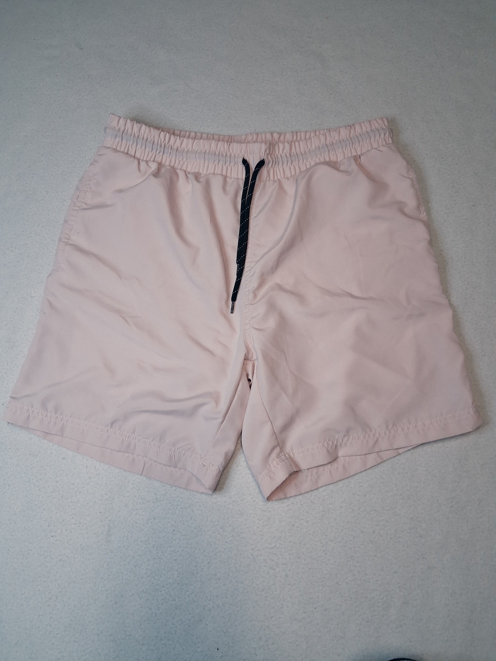 4/20$ Young Man Athletic Swim Shorts - Light Pink